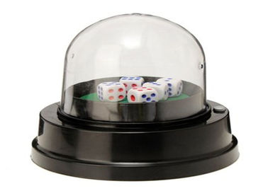 リモート・コントロールのカジノのダイスの賭ける詐欺師のための黒いプラスチック電気シェーカーのコップ